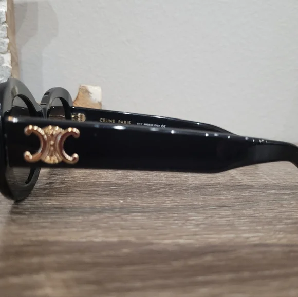 CELINE TRIOMPHE OVAL SUNGLASSES - Picture 4 of 12